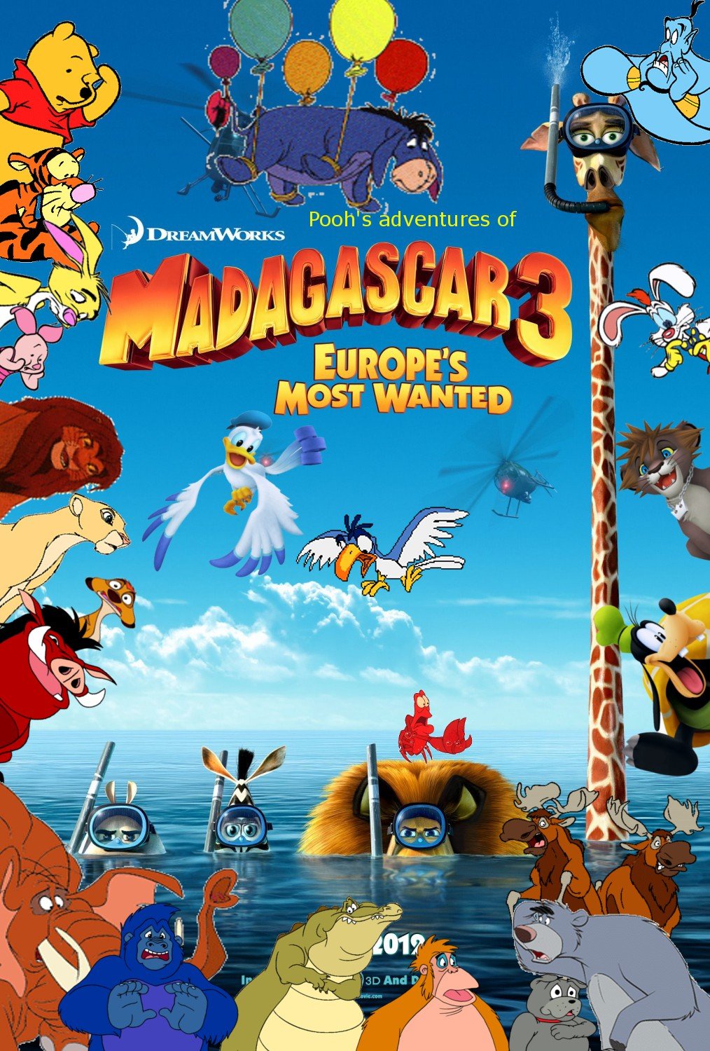 Μαδαγασκάρη 3 / Madagascar 3: Europe's Most Wanted (2012)