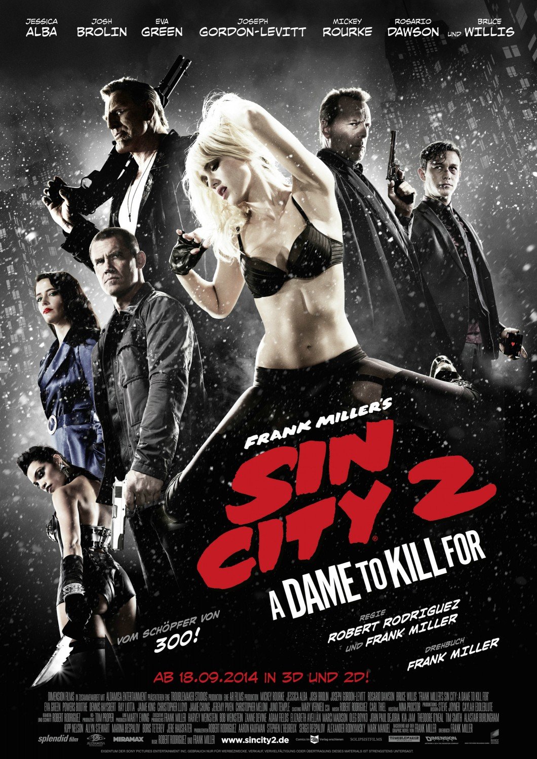 Αμαρτωλή πόλη: Η κυρία θέλει φόνο / Sin City: A Dame to Kill For (2014)
