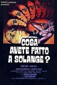 What Have You Done to Solange? (1972)
